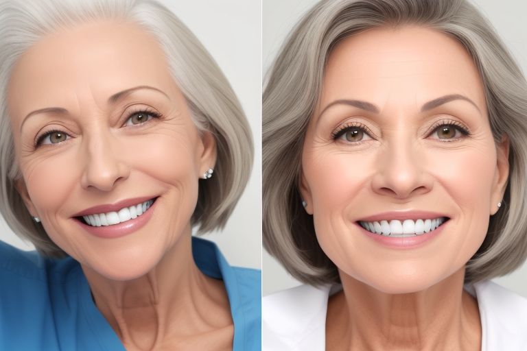 celebrity dental implants before and after
